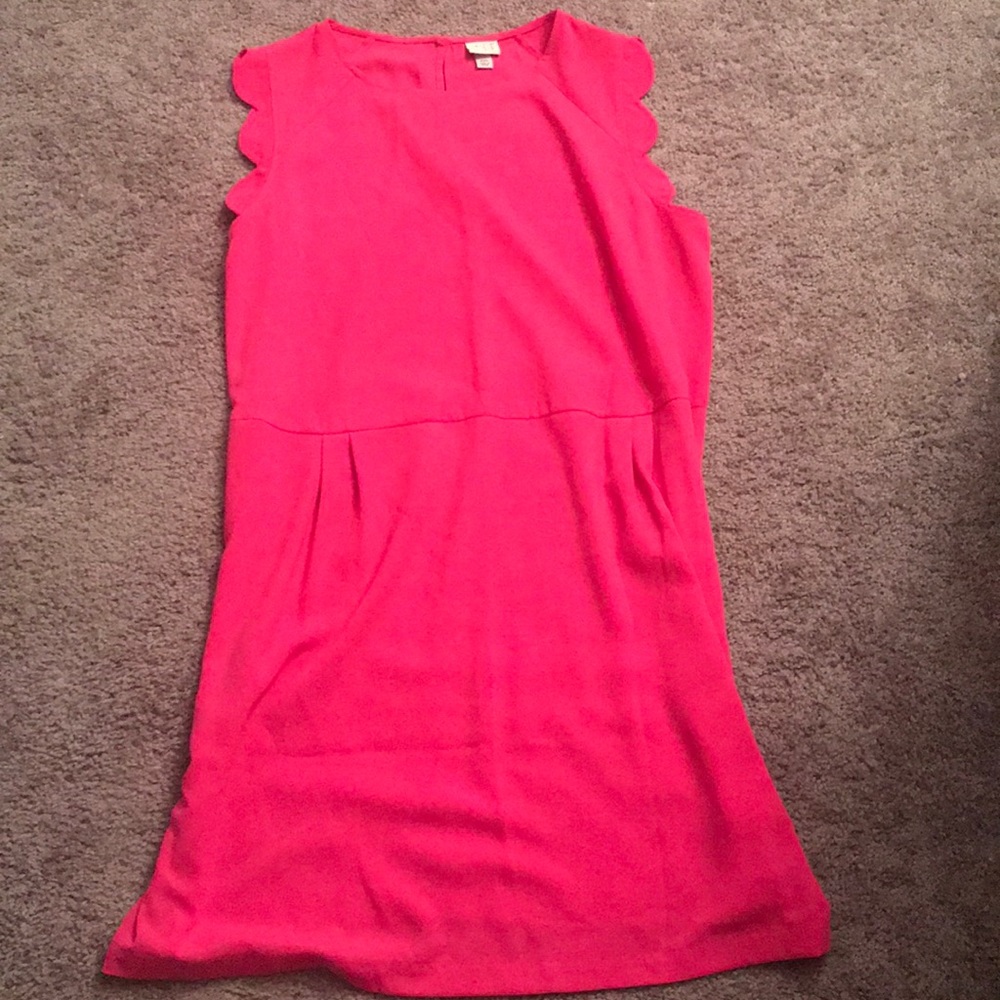 Pink work dress